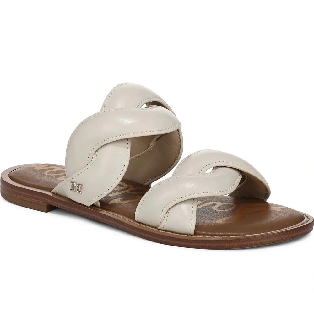 Sam Edelman Hellen Slide Sandal - MODERN IVORY, Size 8 M